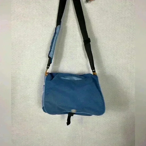 Crumpler Camera Bag Light Blue and Orange Color